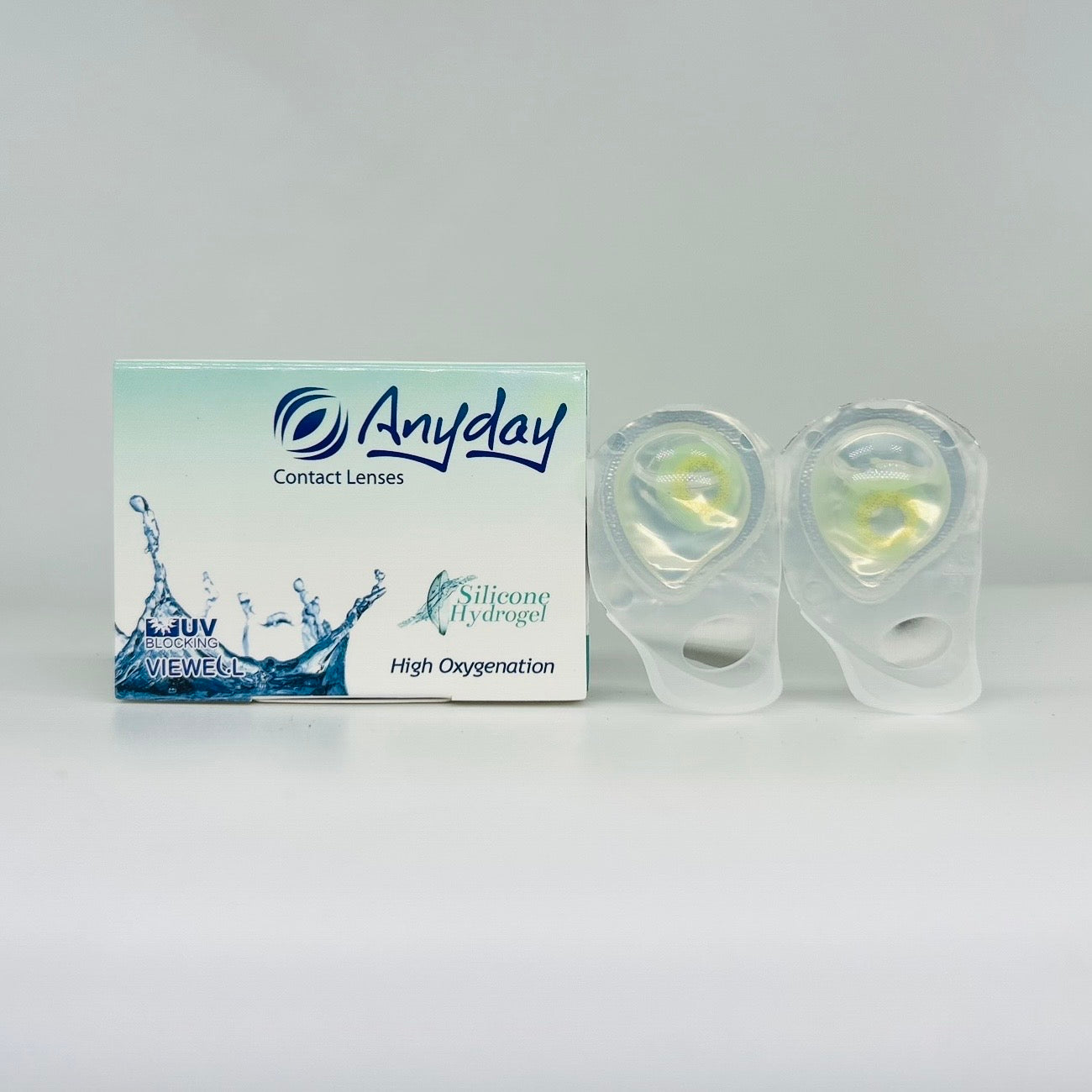 Lentes Cosméticos en Silicona de Color (2 unidades)