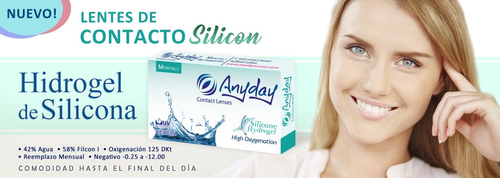 Lentes Cosméticos en Silicona de Color (2 unidades)