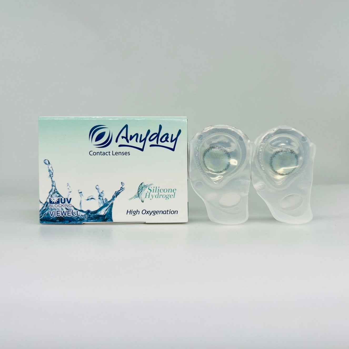 Lentes Cosméticos en Silicona de Color (2 unidades)